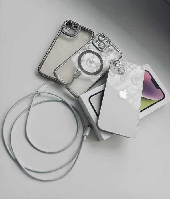 Iphone 14 biały z pudełkiem