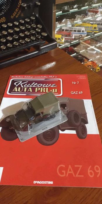 Kultowe Auta PRL-u GAZ 69 MODEL 1:43