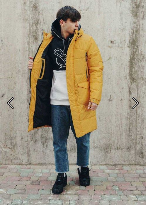 Нова! Staff Зимова куртка long yellow