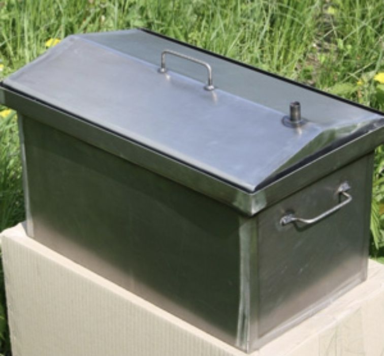 Коптильня  горячего  копчення.