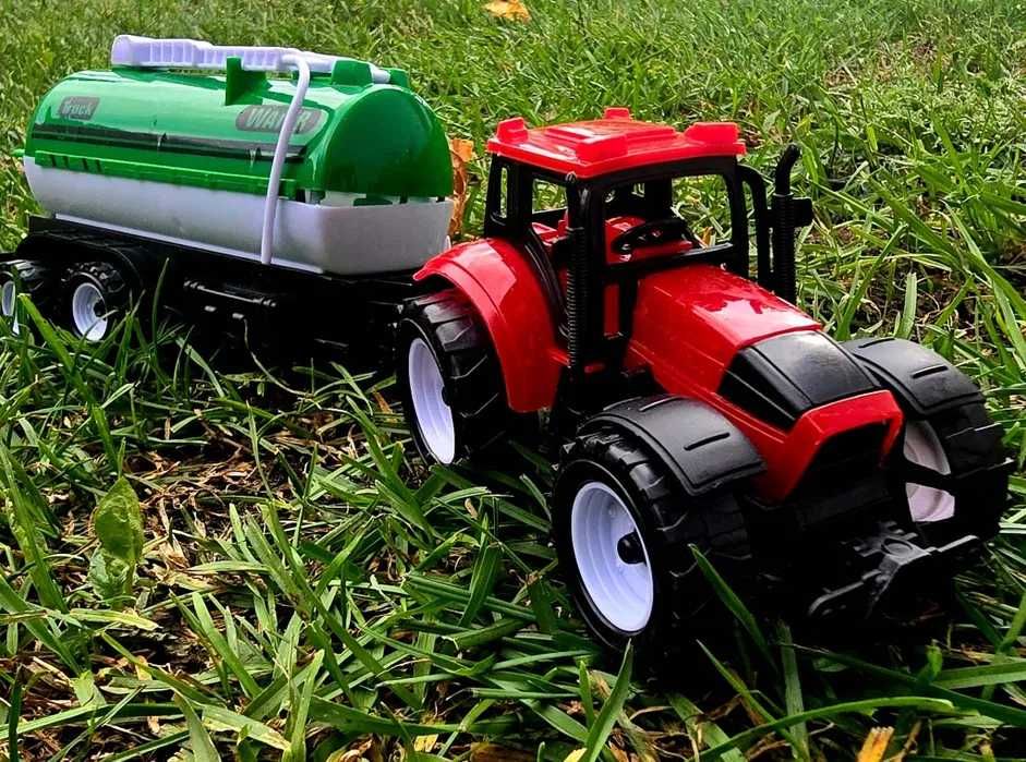 Ekstra Traktor z beczką dla dzieci nowy zabawki dla dzieci