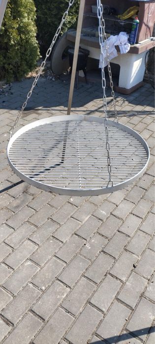 Trójnóg nierdzewny plus ruszt 60cm