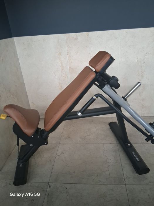 Banco musculação inclinado