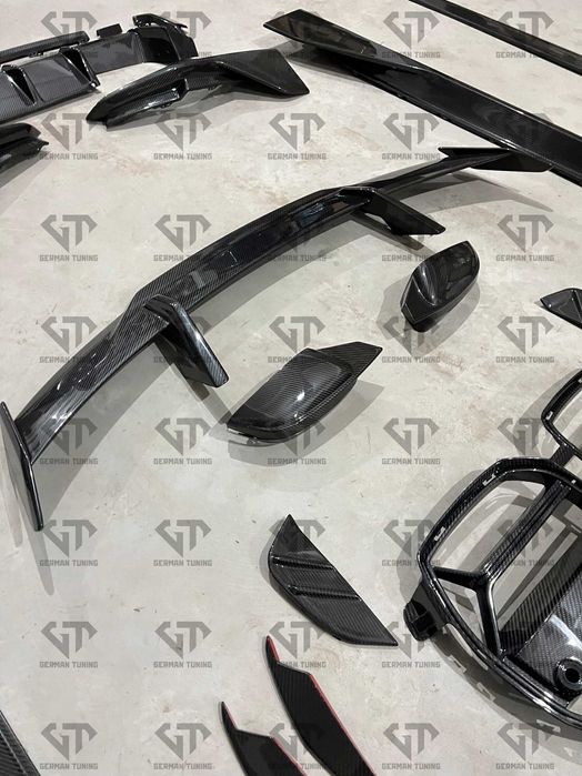 Карбоновий обвіс bmw m3 g80 m4 g82 губа дифузор спойлер бмв карбон г80