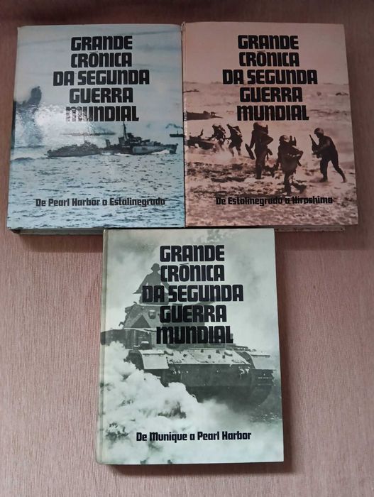 Grande Crónica da Segunda Guerra Mundial – Coleção Completa (3 Volumes)