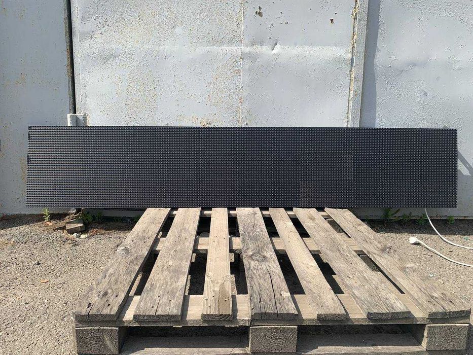 Светодиодный Экран 256*48 см полноцветный модуль P10 (RGB) Б/У