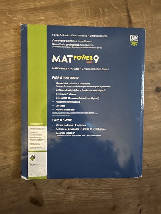 Manual matematica 9 ano