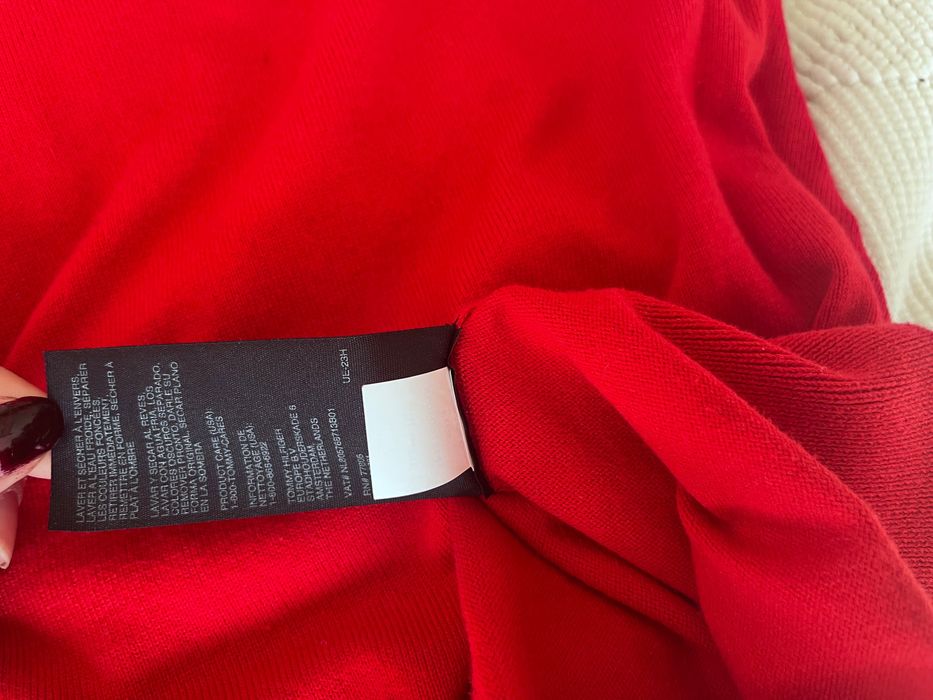 Camisola básica de manga comprida Tommy Hilfiger