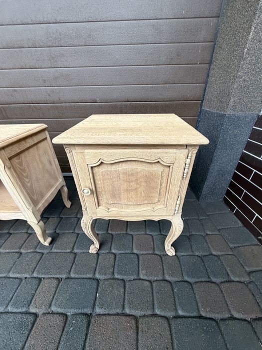 Szafki w stylu ludwikowskim  oczyszczone dąb stan surowy