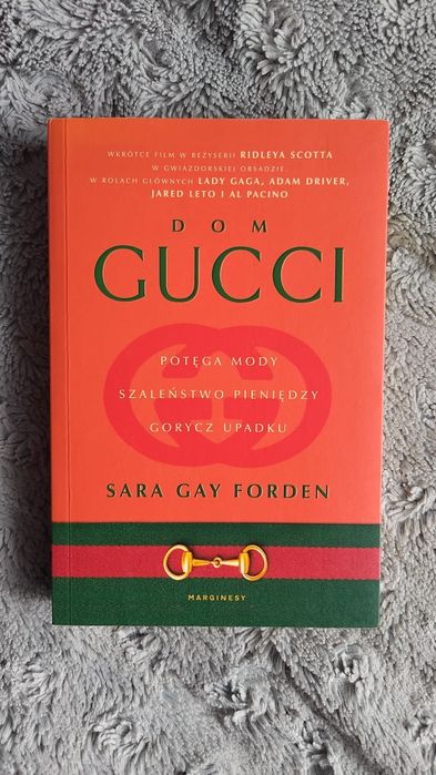 Książka "Dom Gucci Potęga mody, szaleństwo pieniędzy, gorycz upadku" S