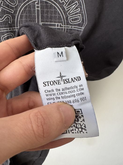 Футболка Stone Island big logo