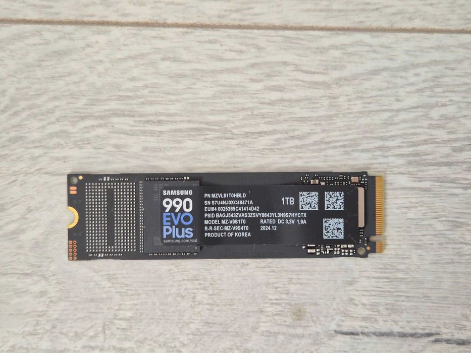 майже новий. ТОП вибір! M.2 SSD диск 1TB Samsung 990 Evo Plus (7150 MB\s PCI-e 4.0 x4. NVMe). Trade-in