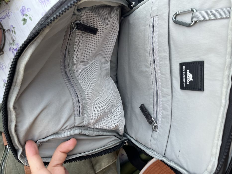 Mochila Rivacase Mélange 8861 15,6" - Preto