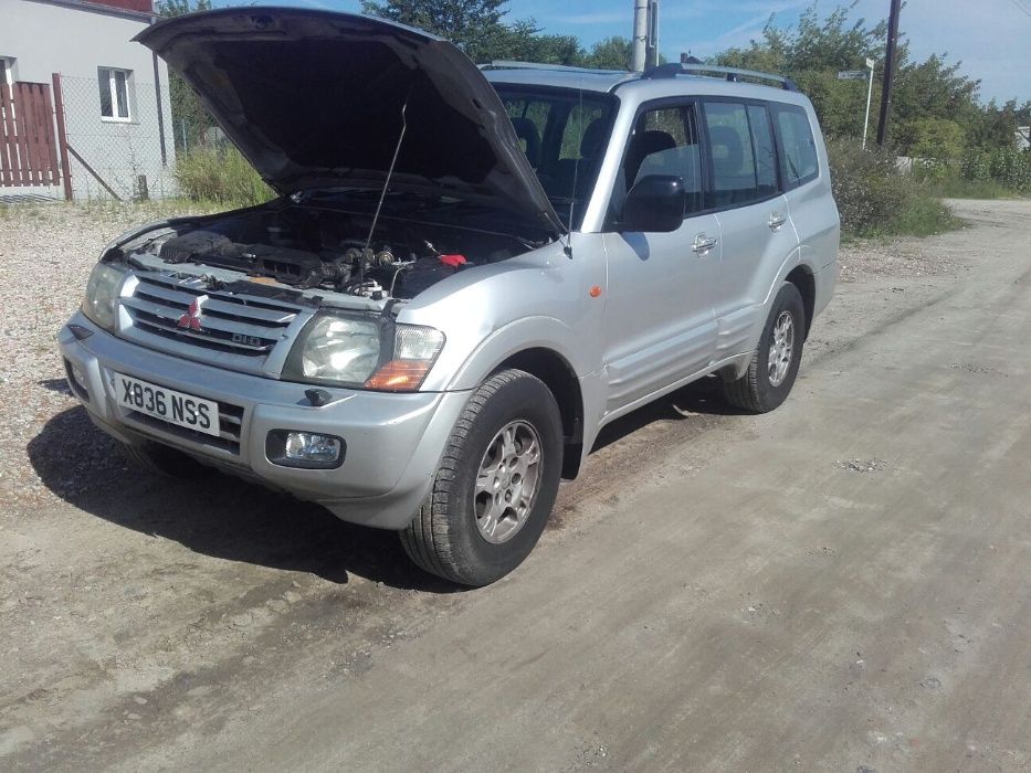 Mitsubishi pajero 00-06 drzwi przod tyl lewe prawe long kompletne