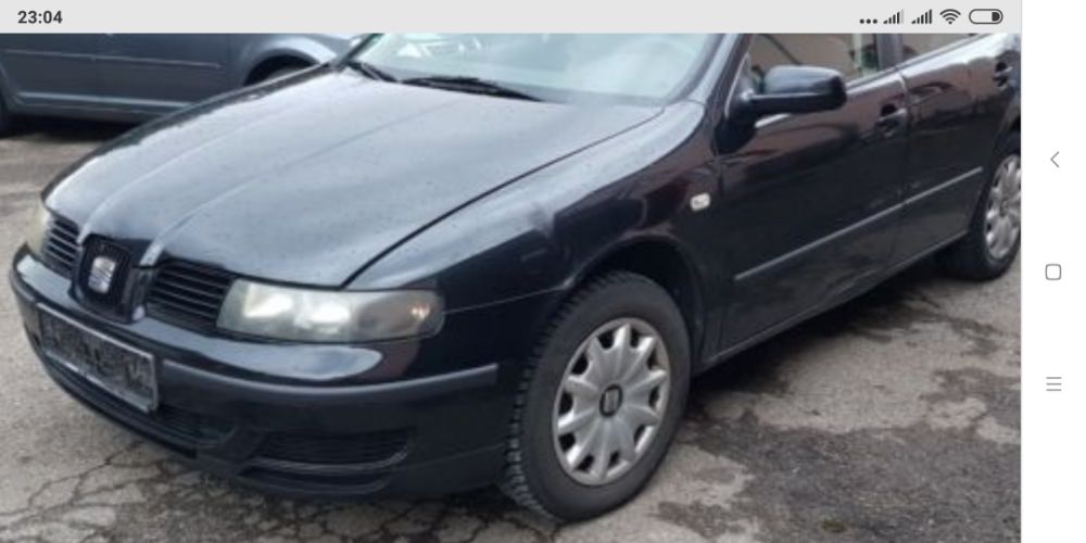 Капот крыло бампер фара Толедо Леон 1м дверь ляда панель радиатор сеат