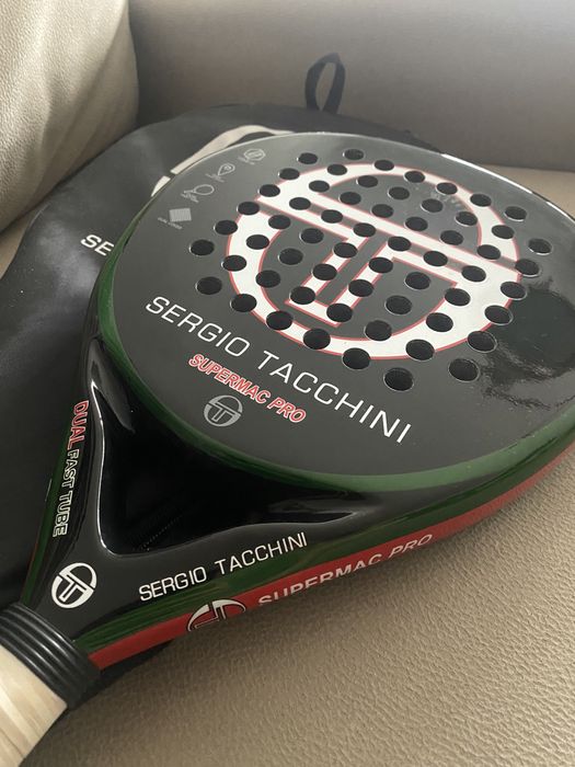 Sergio Tacchini - Supermac Pro Black - Raquete Padel