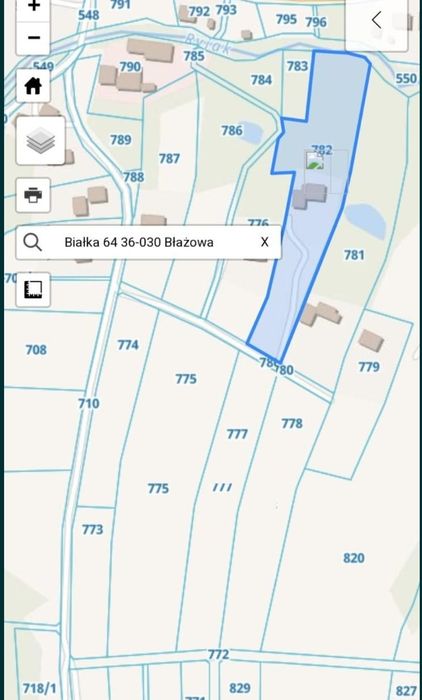 Sprzedam dzialke , pole w jednym pasie.