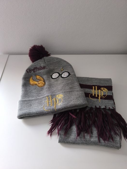 Zestaw czapka i szalik chłopięce H&M 92/104 Harry Potter