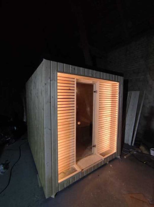Sauna Ogrodowa | TERMO SOSNA | Konstrukcja C24 | MONTAŻ GRATIS