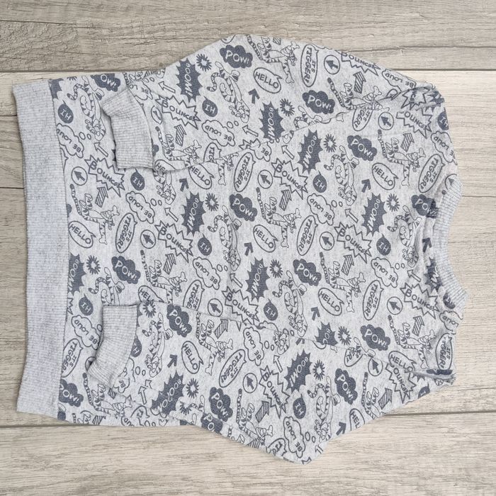 Szara bluza chłopięca, Tygrysek, Disney Baby, rozmiar 92