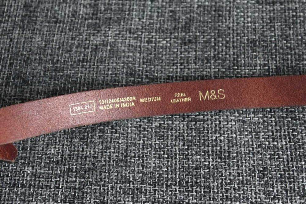 Ремінь шкіряний Marks & Spencer Оригінал W36-41