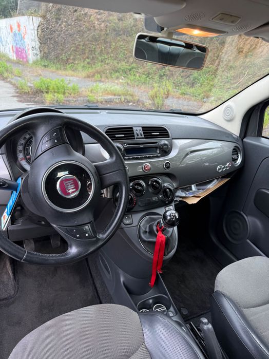 Fiat 500C 1.3 Multijet | Muito Económico (3.9L) | Teto de Abrir