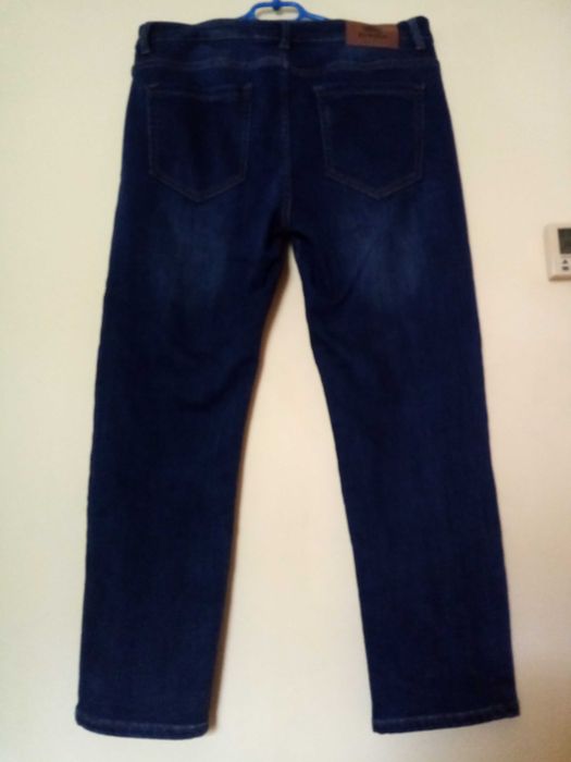 Spodnie jeans granatowe męskie .