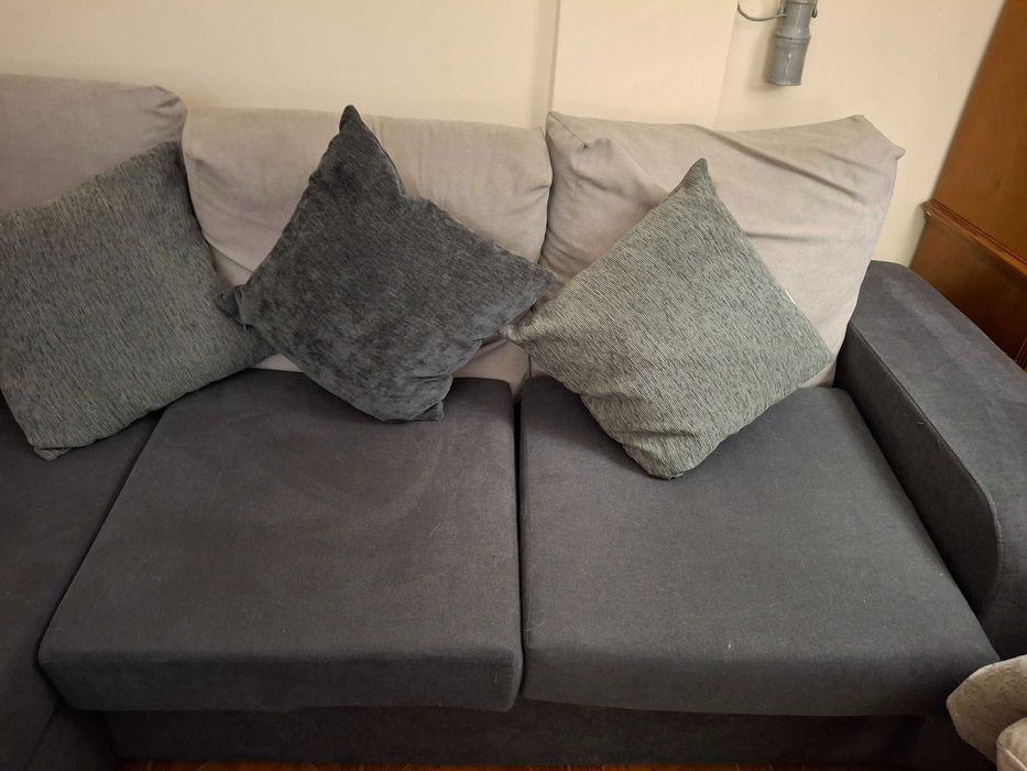 Vendo sofá chaise longue