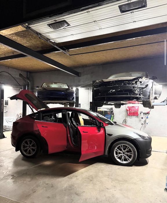 Ремонт Tesla. Ремонт будь якої складності Model S,X,3, Y, Plaid