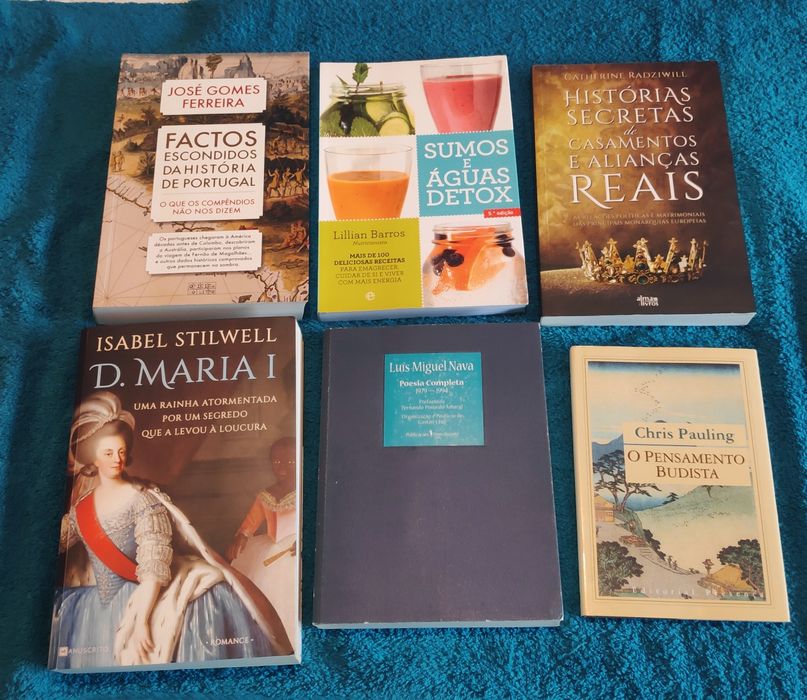 Livros diversos como novos