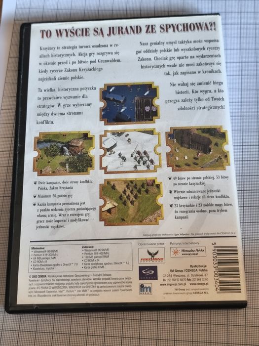 Krzyżacy PC (2002) PL | KOMPLET z Instrukcją CIB | Stan BDB Klasyk Retro
