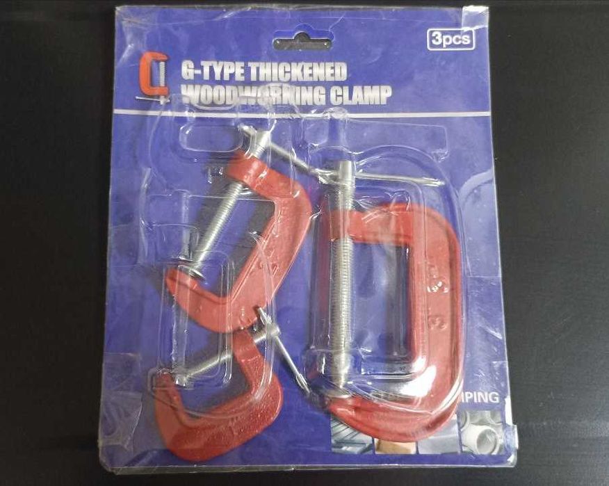 Набір струбцин столярних 3шт