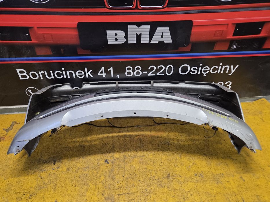 BMW E46 Compact Zderzak Przedni Przód Titansilber 354/7 Stan BDB Kompl