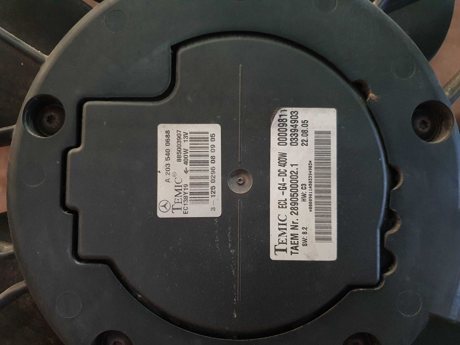 TERMOVENTILADOR MERCEDES W203 C200 C220 C270 A203500.1593