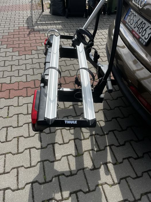 Bagaznik rowerowy na hak Thule VeloSpace xt2 938 powystawowy elektryki