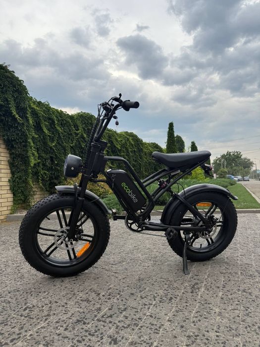 Электровелосипед с Пасс-системой Фетбайк ECOBIKE 1000W,60V21Ah ХИТ ‼️