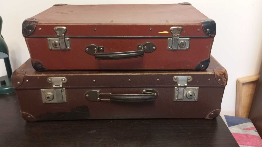 Stare walizki - 2 sztuki