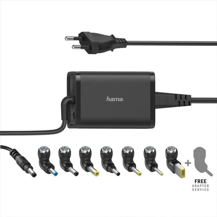 Przenośna Ładowarka Hama Czarny 100-240 V 65 W