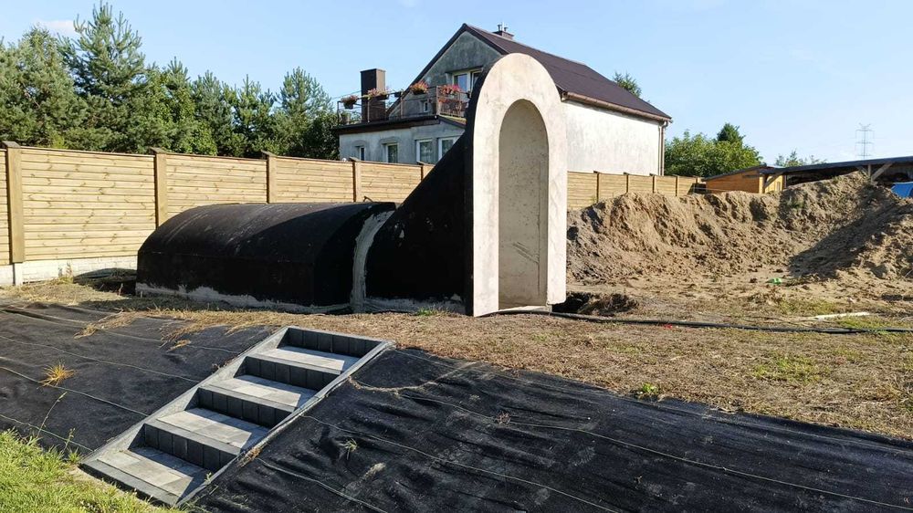 Piwnica betonowa piwniczka ziemianka szambo betonowe produkcja Śląsk