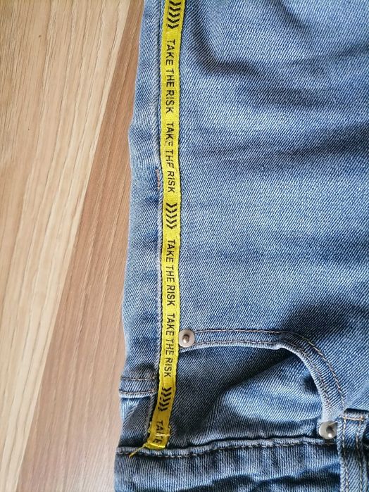 Spodnie jeansowe cropp xs