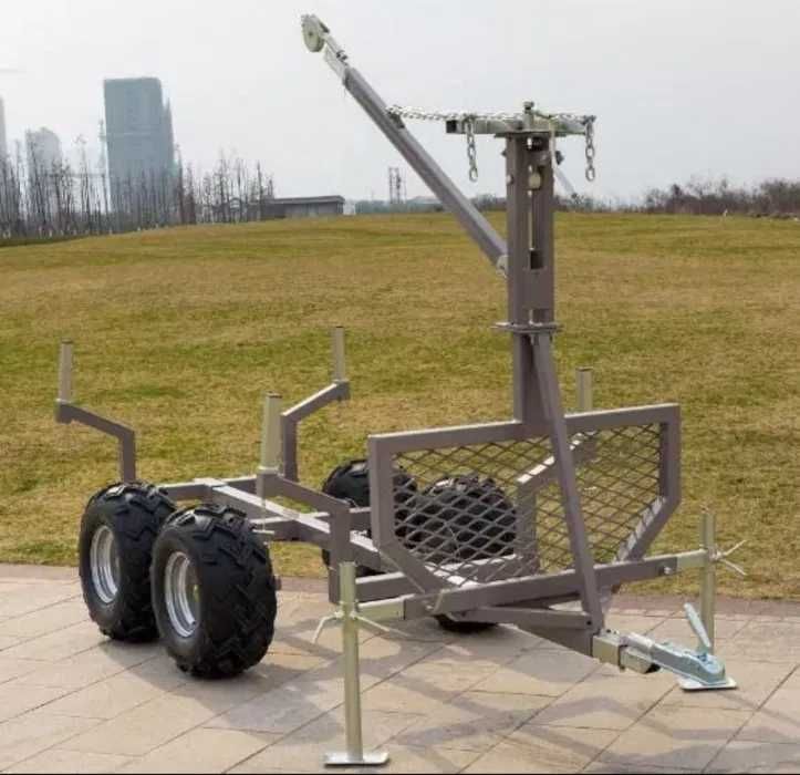 Прицеп до квадроцикла причіп самоскид SHARK 1500 садовий Can Am причеп