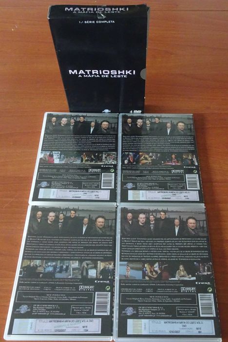 Matrioshki - A Máfia de Leste ( I, II, III, IV - Série Completa) DVD