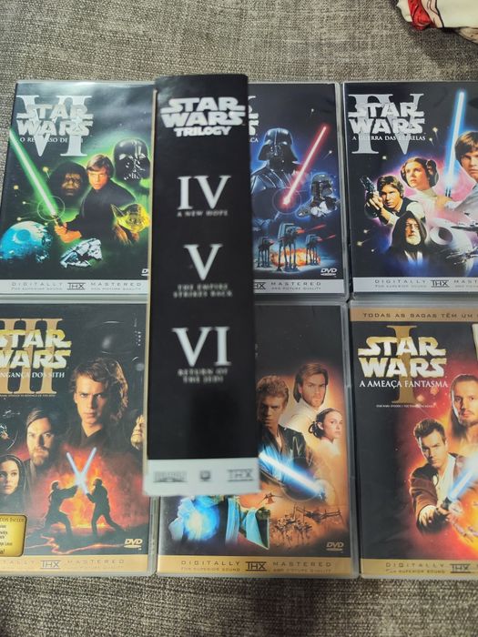 Star wars dvd coleção