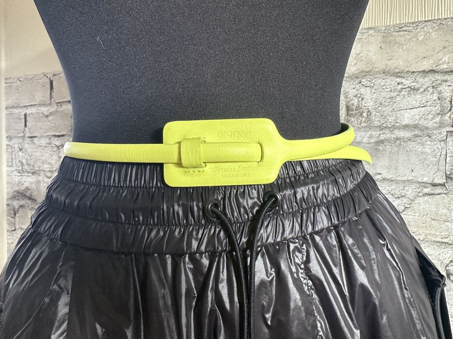 Off White шкіряний ремінь ( оригінал)