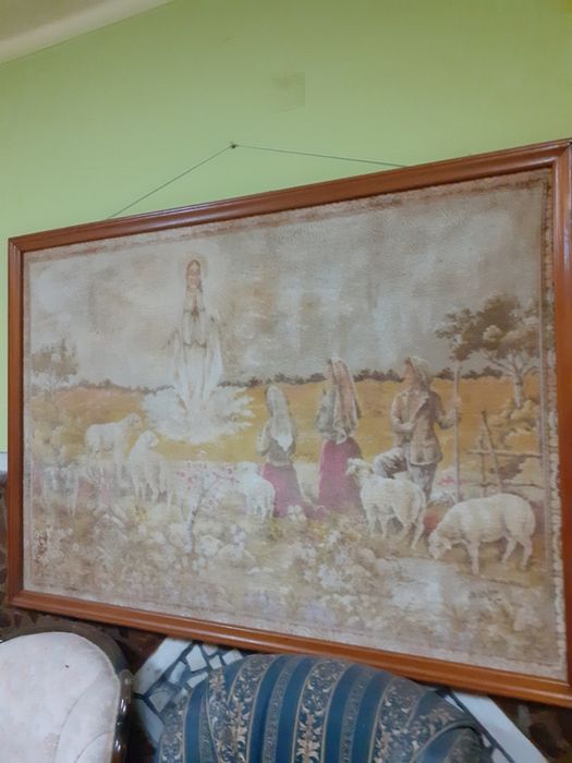 Quadro Vintage em Tapeçaria