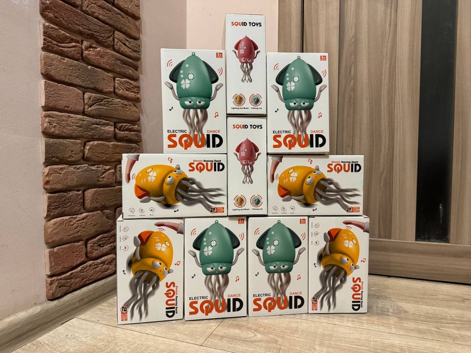 Танцюючий кальмар-восьминіг — хітова інтерактивна іграшка 2025