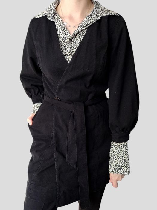 Płaszcz jeansowy Zara S