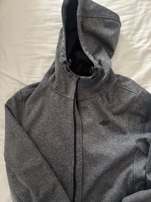 Softshell 4F rozmiar S - szary-melanż