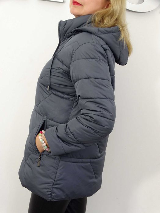 Kurtka Damska Pikowana Jesienna Przejściowa ELARA 48