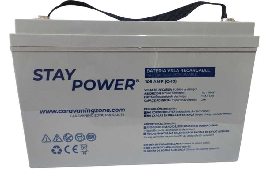 Bateria de Gel/AGM  12V Stay Power (Autocaravana / Campervan)